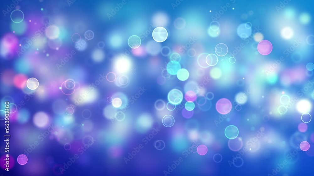 Wall mural beautiful colorful gradient bokeh abstract background