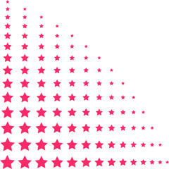 Halftone Geometric Shape Corner