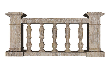Explore a stunning collection of 3D balustrade illustrations, perfect for architectural and design inspiration. These vivid renderings showcase a variety of balustrade designs,