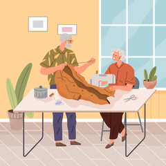 Clothing care. Vector illustration. The clothing care metaphor teaches us to handle relationships with tenderness Used clothes can be donated or sold for charitable cause A soft cloth can bring