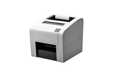 Efficient Thermal Receipt Printing Machine transparent PNG