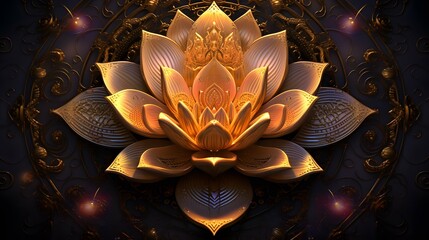 Diwali Background, Lotus flower, diya lamp, hindu festival, indian wallpaper