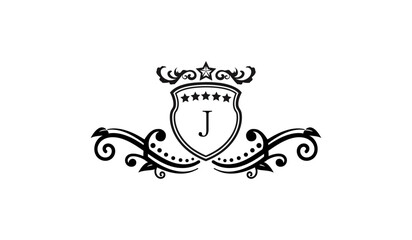 Luxury Card Logo J
