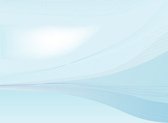 光と波のベクター素材