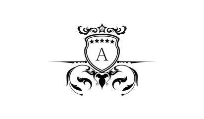 Luxury Wedding Card Logo A