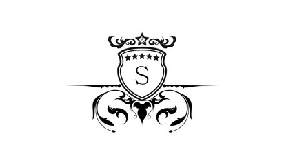 Luxury Wedding Card Logo S