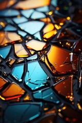 Mirror of Dreamscape: A cracked mirror unveils a surreal world of abstraction and distortion, making it an intriguing desktop wallpaper.