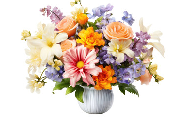 Birthday Blessings Flower Bouquet transparent PNG