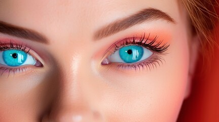 Obraz premium A girl with beautiful eyes