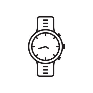 Image of Clock Icon Illustrated In Vector On White Background-QM053585-Picxy