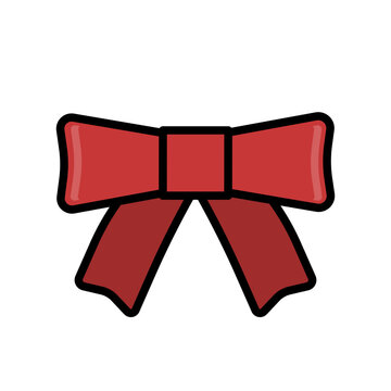 christmas knot for christmas vector icon