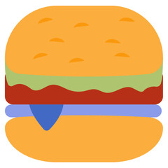 Modern design icon of burger