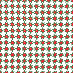 Free vector Christmas pattern .