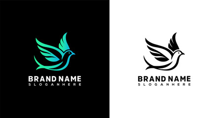 Bird Logo Design Vector Template. Bird Logo concept Bird icon
