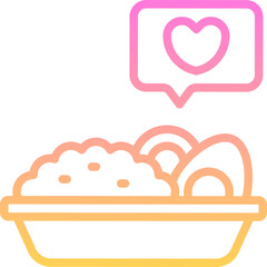 Healthy food icon