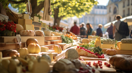 Market Morning: Artisanal Cheeses Produce and Conversations