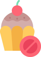 No sweets icon