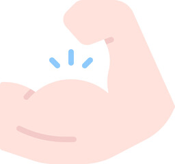 Muscle strong icon