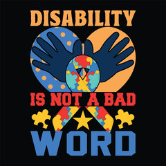 disabilities awareness day vector art