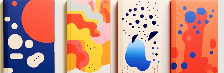 Four Distinctive Notebook Cover Designs