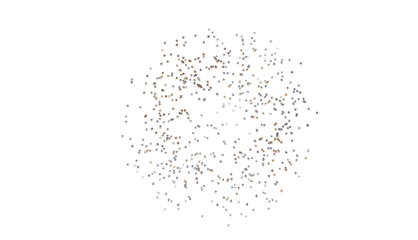 Abstract digital background of points and lines. Glowing plexus. Big data. Network or connection.