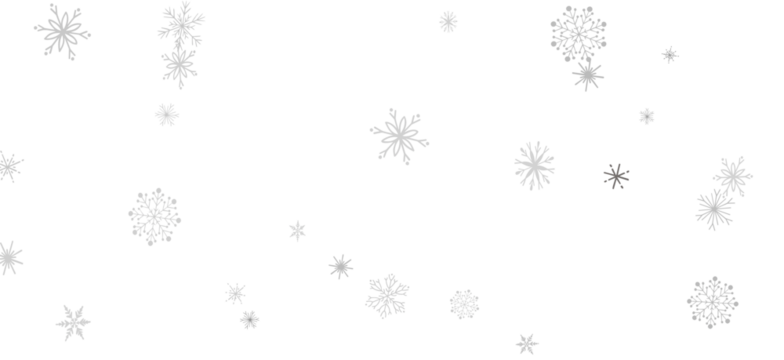 Snowflakes - golden openwork shiny snowflakes, star, 3D rendering.