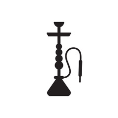 Shisha icon. Hookah flat sign design. Shisha vector symbol pictogram. UX UI icon nargile