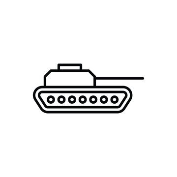 recommend clip art: Tank vector icon. Tank flat sign design. Military tank symbol pictogram. UX UI icon