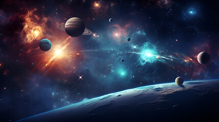 planet in space © Aamir