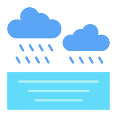 Ocean Rain Icon