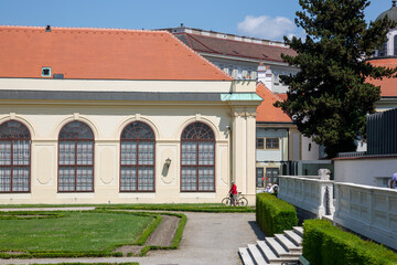 Fragment of the lower Belvedere in Vienna