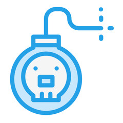 Bomb Vector Icon Design Illustration