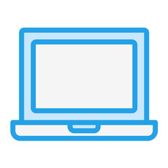 Laptop Vector Icon Design Illustration