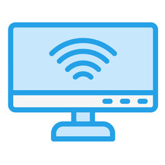 Wireless Connectivity Vector Icon Design Illustration