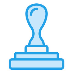 Rubber Stamp Vector Icon Design Illustration