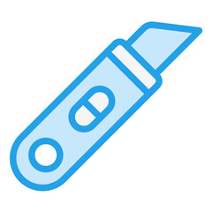 Paper Cutter Vector Icon Design Illustration
