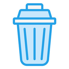 Trash Vector Icon Design Illustration