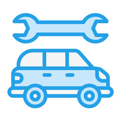 Car service Vector Icon Design Illustration