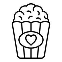 Popcorn Icon