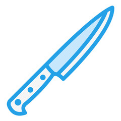 Knife Vector Icon Design Illustration