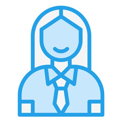 Obraz premium Businesswoman Vector Icon Design Illustration