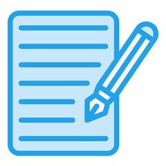 Caligraphy Vector Icon Design Illustration