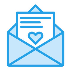 Postcard Vector Icon Design Illustration