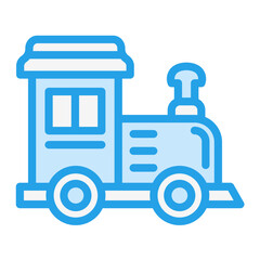 Train toy Vector Icon Design Illustration