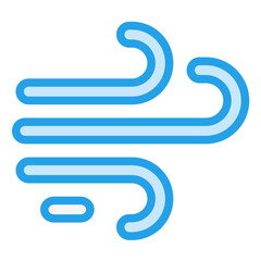 Wind Vector Icon Design Illustration