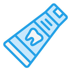 Toothpaste Vector Icon Design Illustration