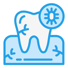 Infection Vector Icon Design Illustration