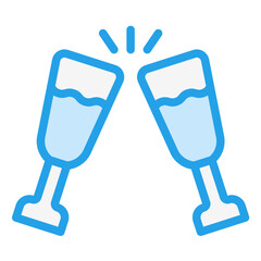 Alcoholic Drink Vector Icon Design Illustration