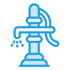 Water Pump Vector Icon Design Illustration