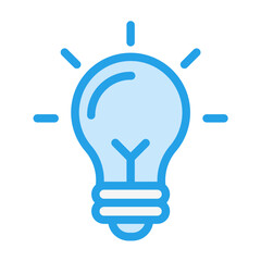 Bulb Vector Icon Design Illustration